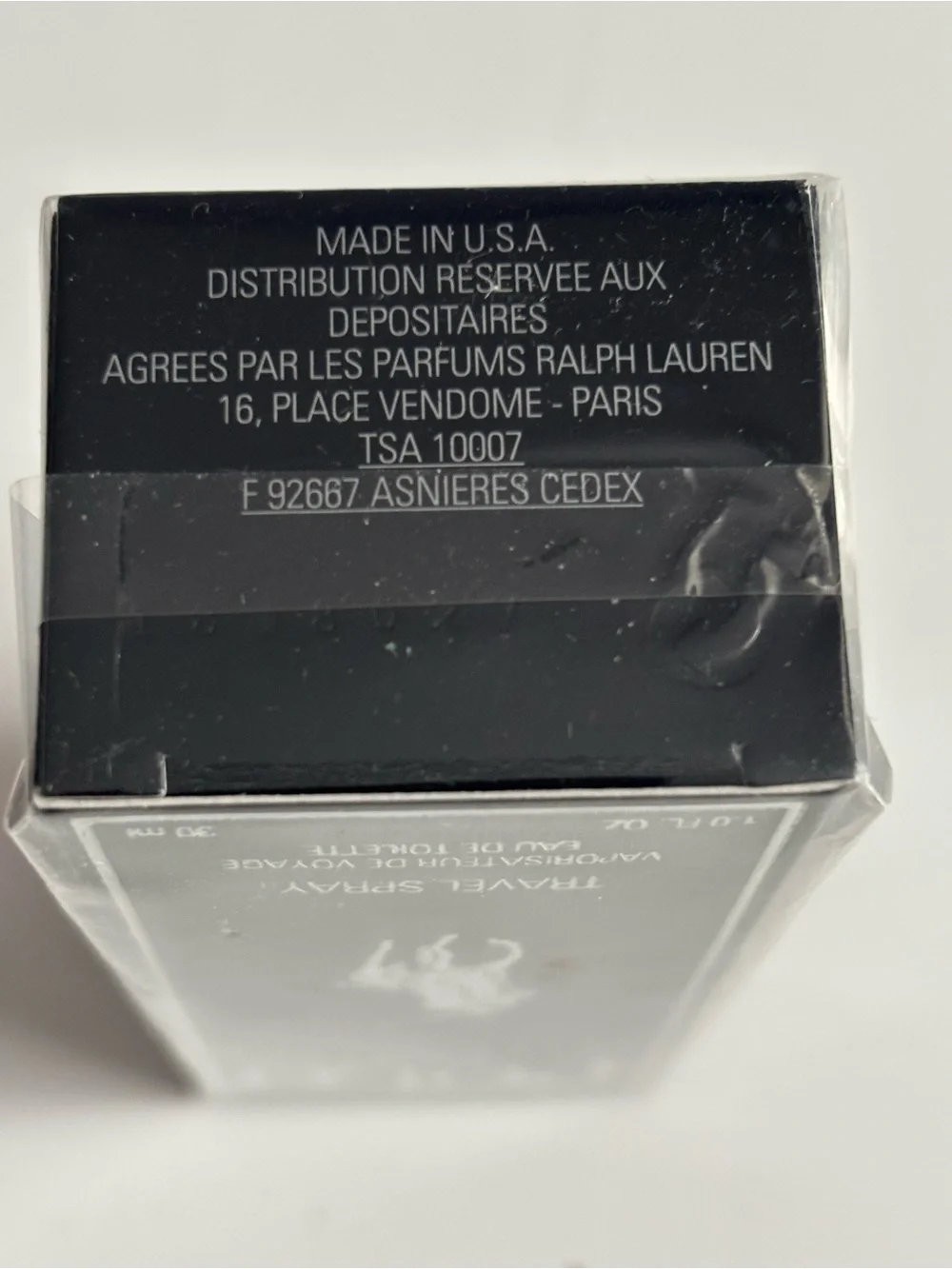 NWT Polo Black 30ml Travel Size, Sealed.